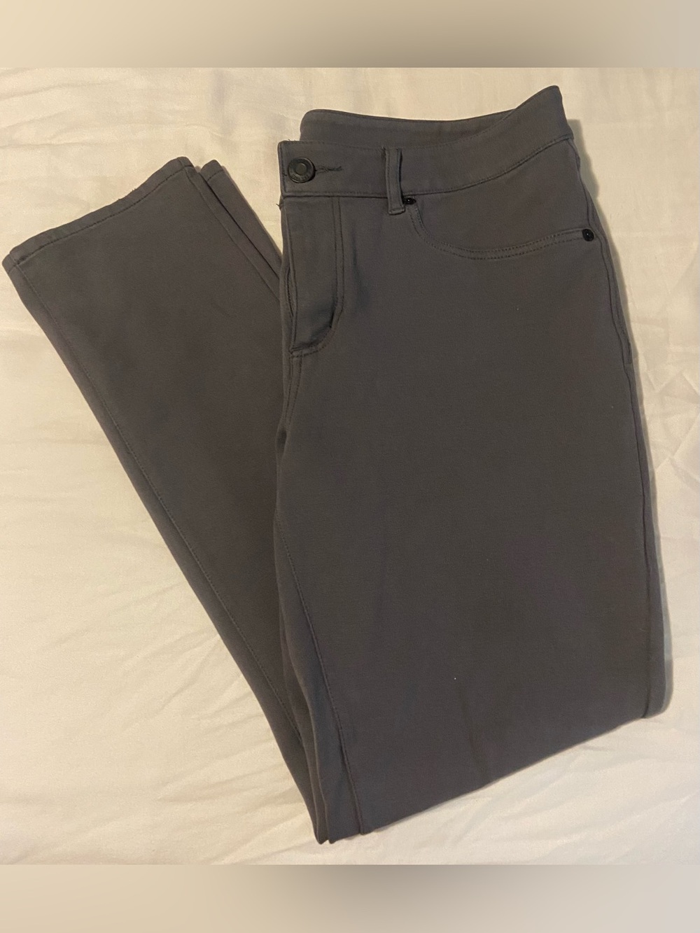 Eddie Bauer Dark Gray Stretchy Slim Pants